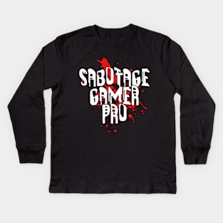 SABOTAGE GAMER PRO Kids Long Sleeve T-Shirt